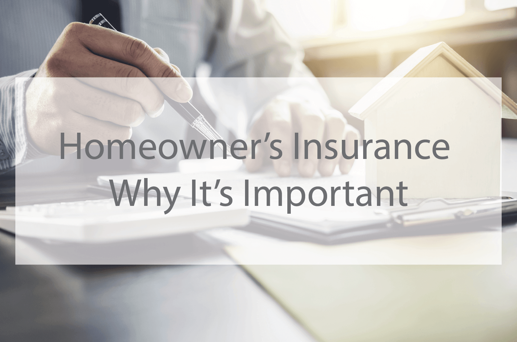 Why It’s Important To Buy Home Insurance For Your New Home!