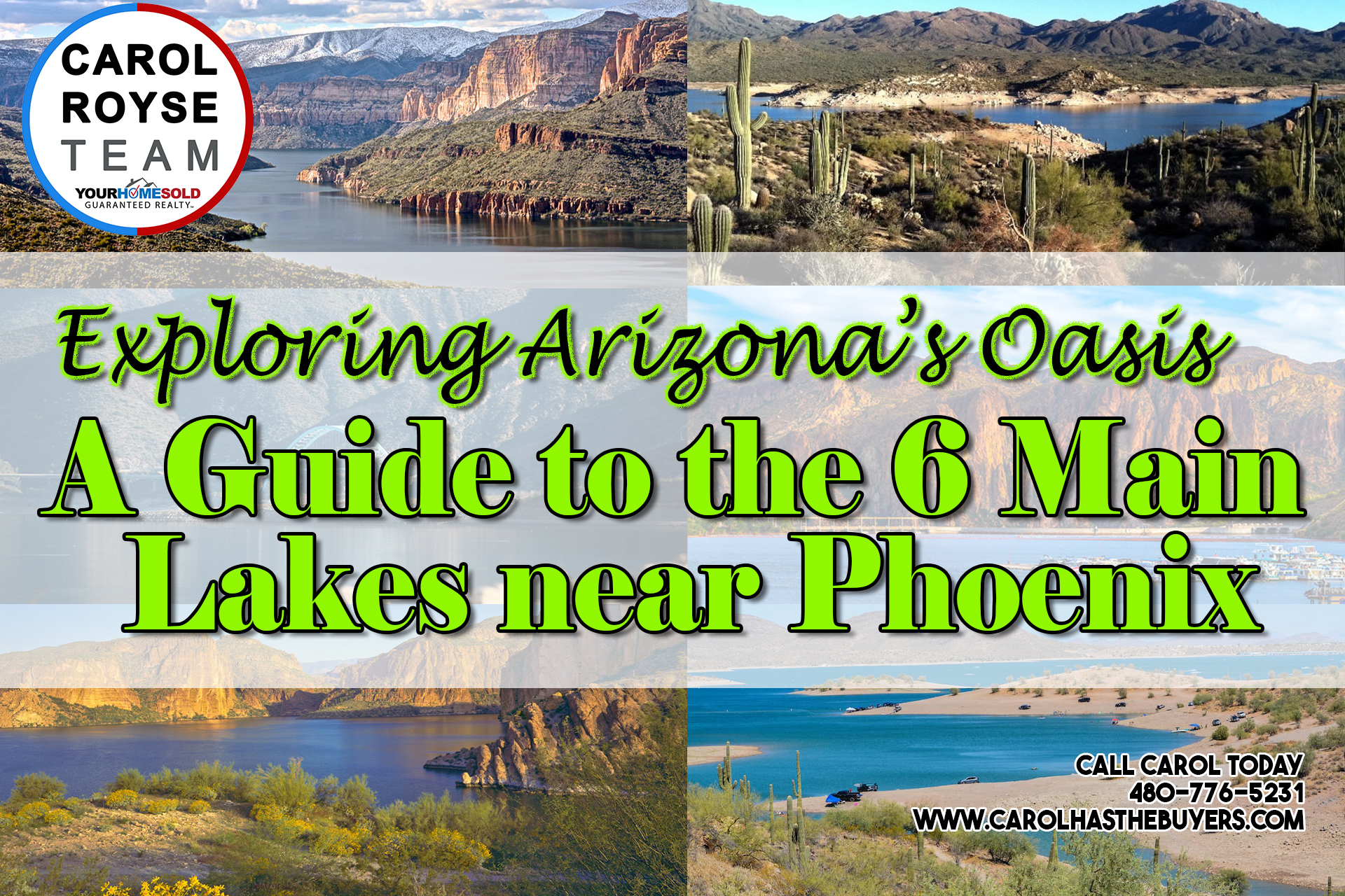 Exploring Arizona’s Oasis: A Guide to the 6 Main Lakes near Phoenix
