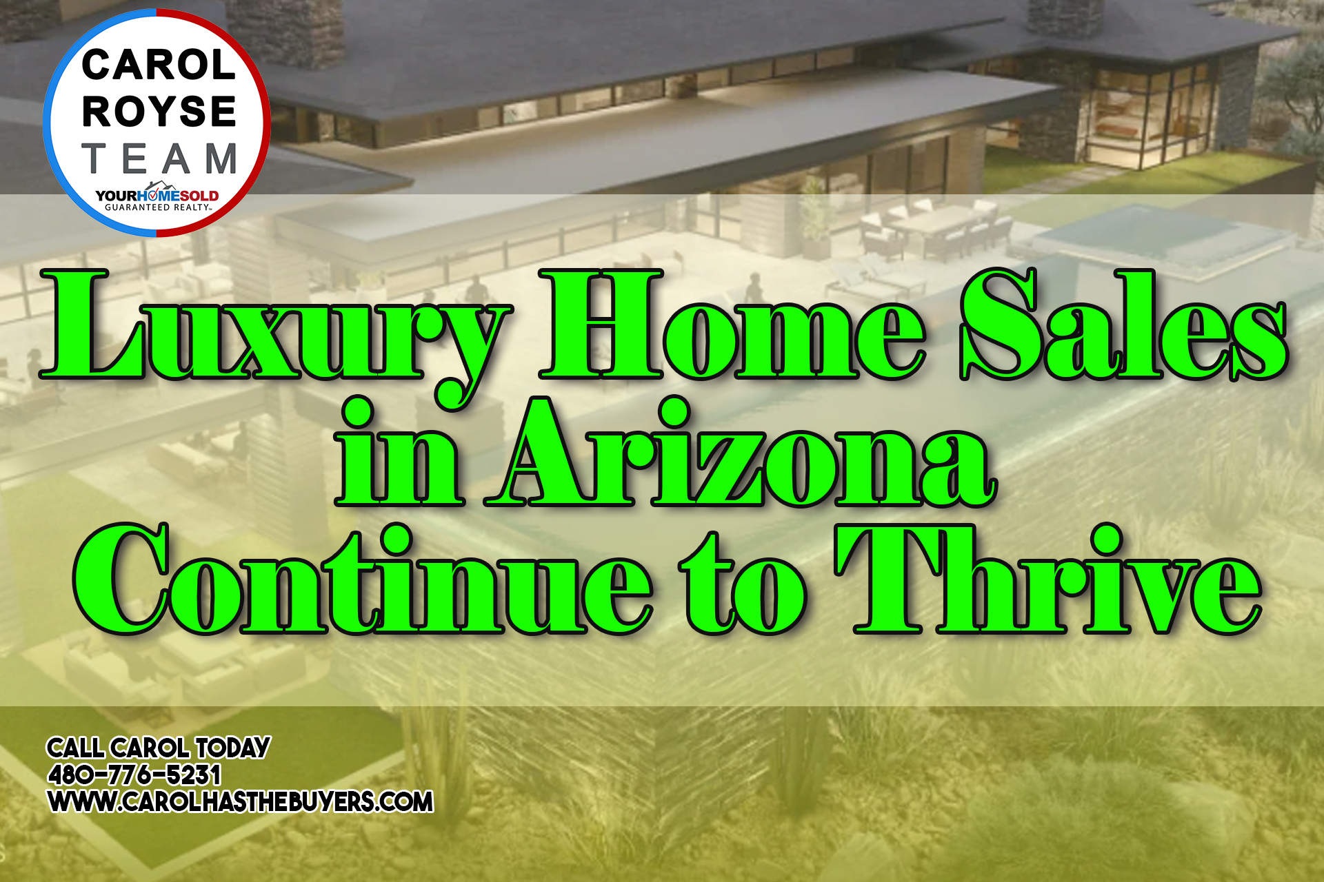 Luxury Home Sales in Arizona Continue to Thrive