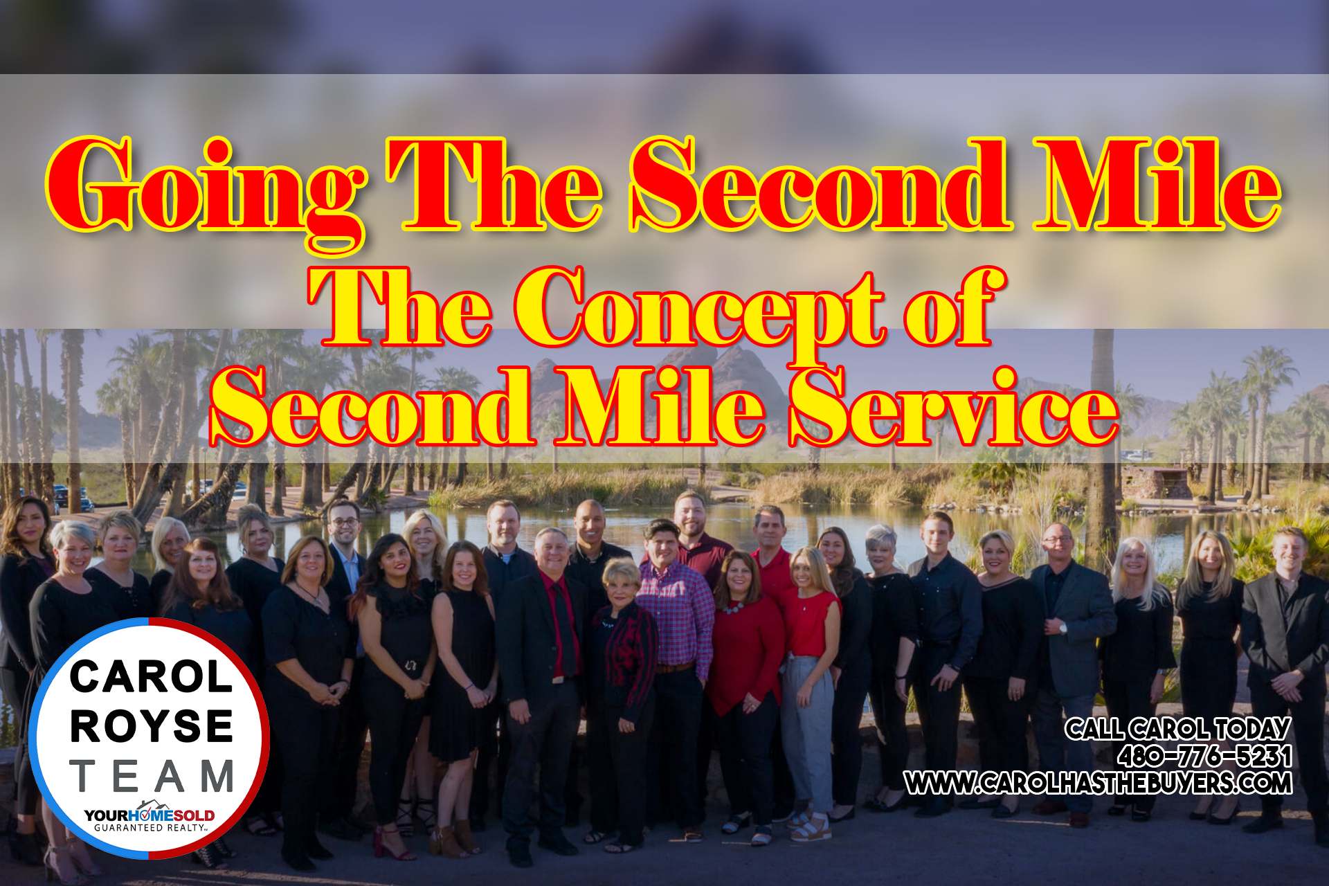 Going The Second Mile: The Concept of Second Mile Service