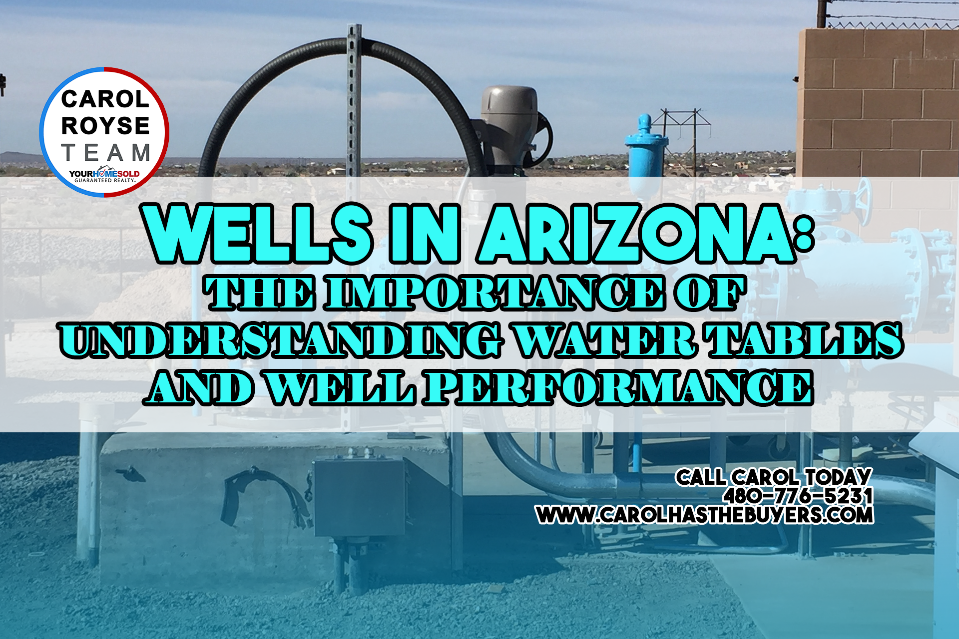 Wells in Arizona: The Importance of Understanding Water Tables and Well Performance