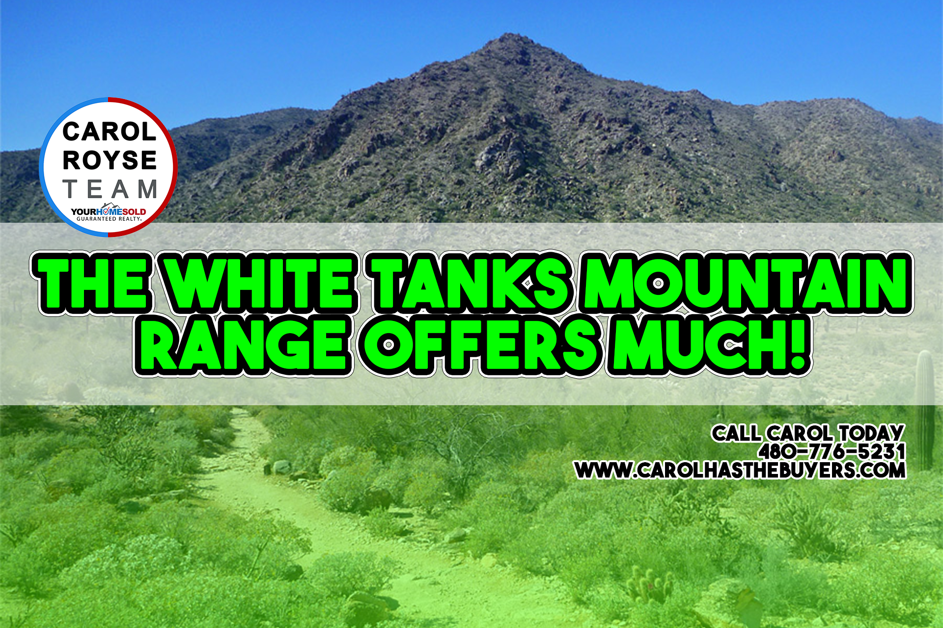 The White Tanks Mountain Range Offers Much!