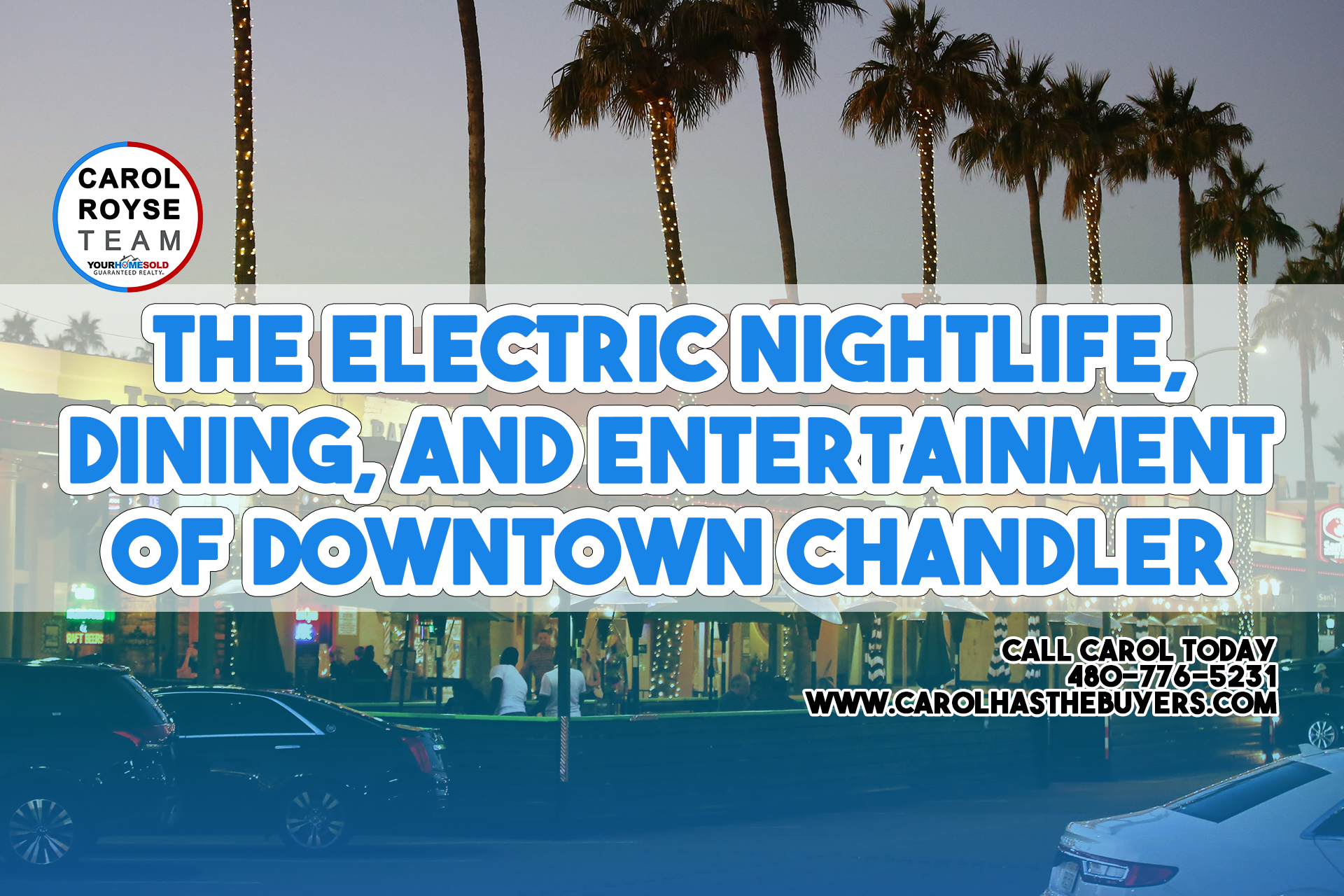 The Electric Nightlife, Dining, and Entertainment of Downtown Chandler