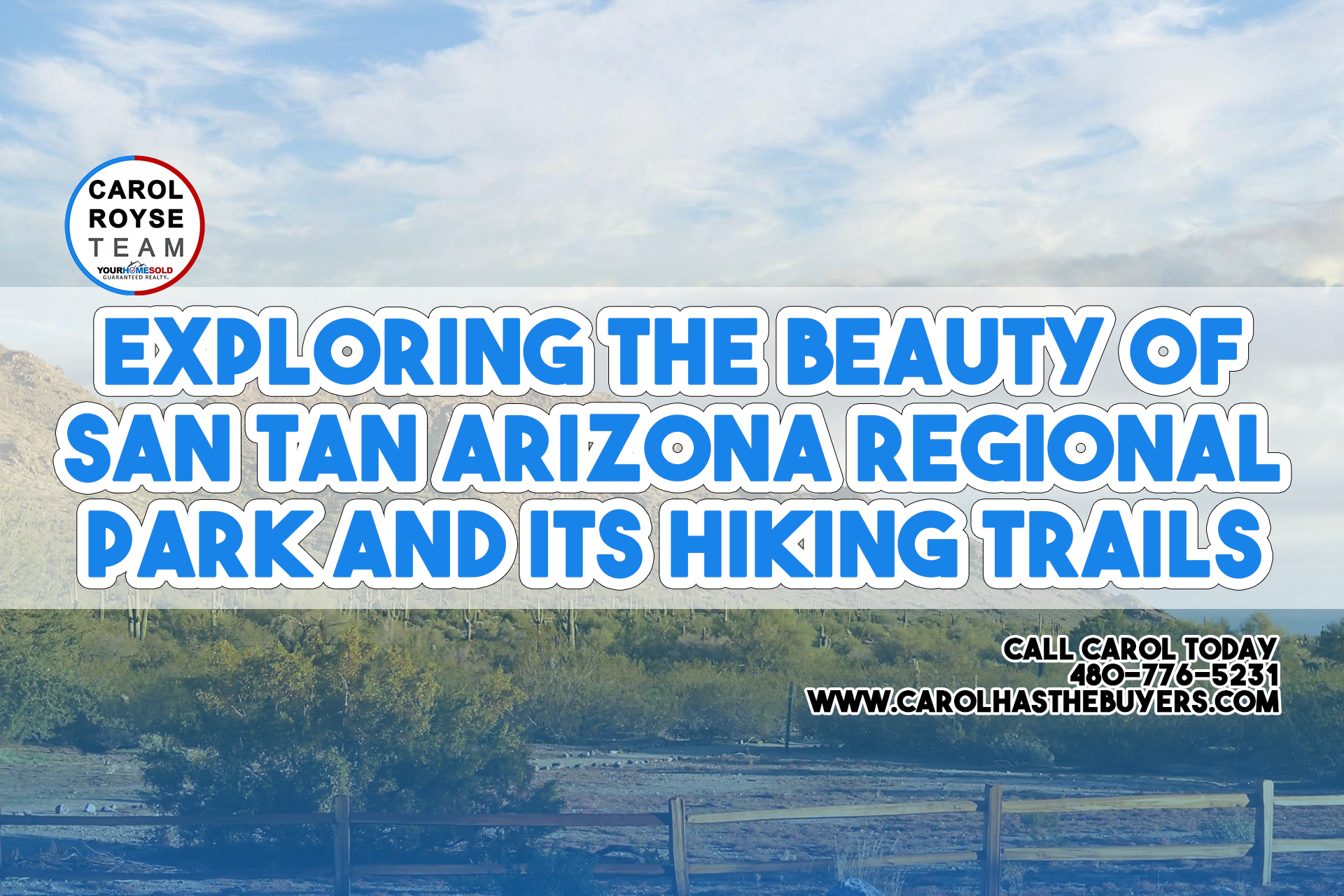 Exploring the Beauty of San Tan Arizona Regional Park and its Hiking Trails