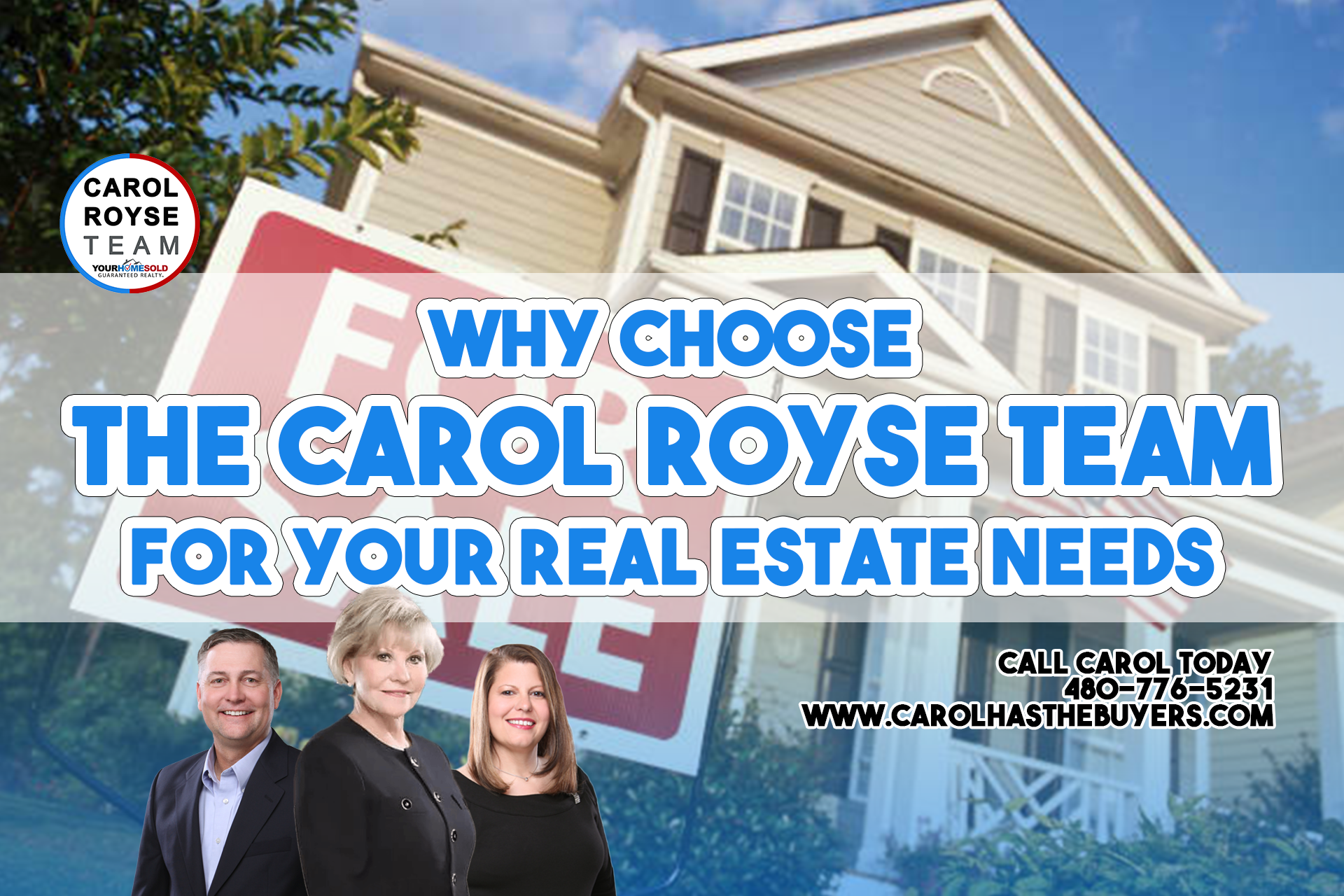 Why Choose the Carol Royse Team for Your Real Estate Needs