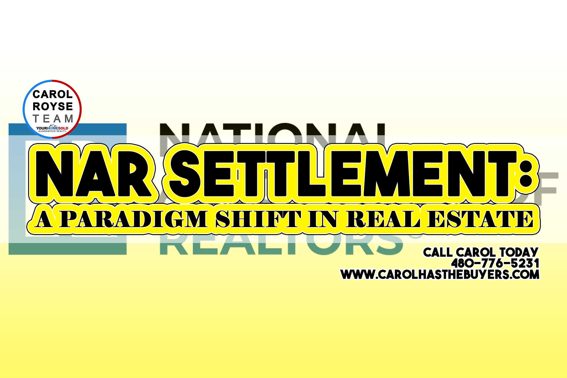 NAR Settlement: A Paradigm Shift in Real Estate